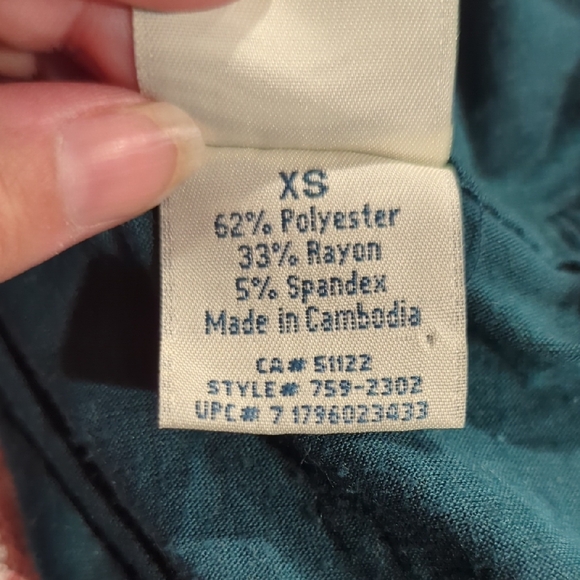 Teal Women's Top - Picture 8 of 8